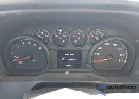 2024 Chevrolet Silverado 1500 2Wd Standard Bed Custom из США, поврежденный, VIN 1GCRABEK9RZ187614